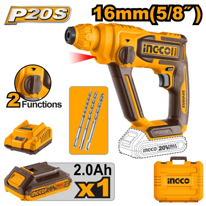 Perforateur rotatif sans fil