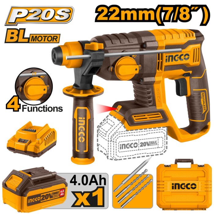 Perforateur rotatif sans fil