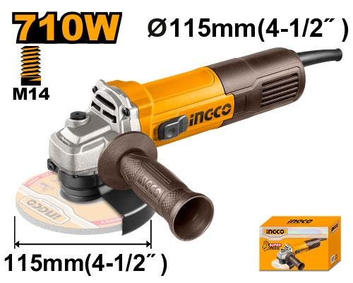 Meuleuse 115MM 710W - INGCO AG7118
