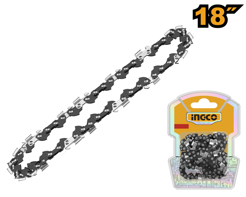 Chaîne 18'' pour Tronçonneuse GCS5451811 - INGCO AGSC51801
