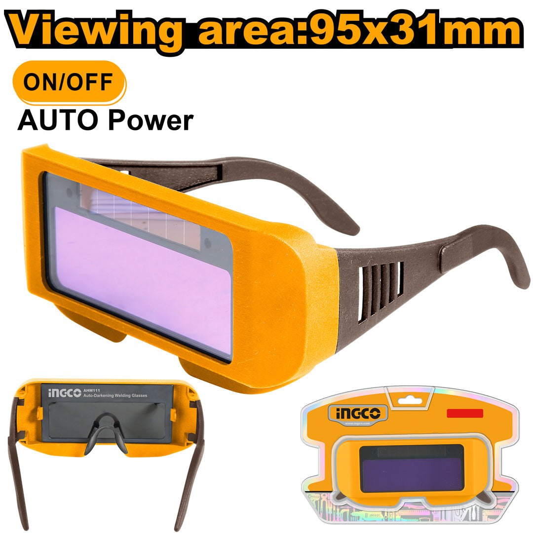 Lunettes de Soudage Auto-obscurcissantes - INGCO AHM111