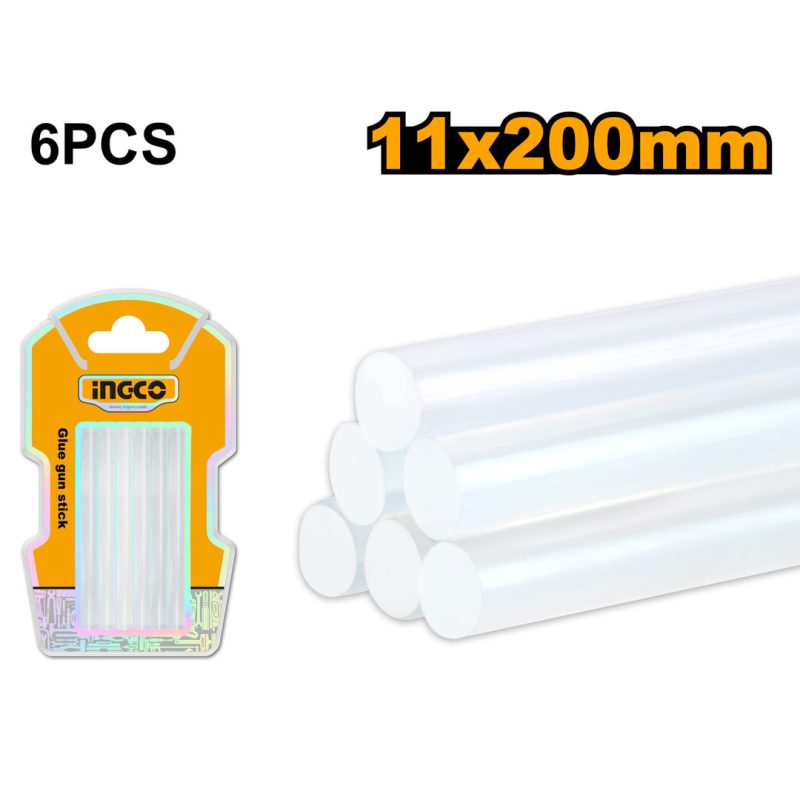 Paquet de 6 Batons de Colle - INGCO AKTGS2061