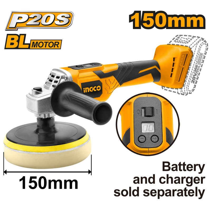 Polisseuse Lithium-ion 20V - INGCO APLI2001