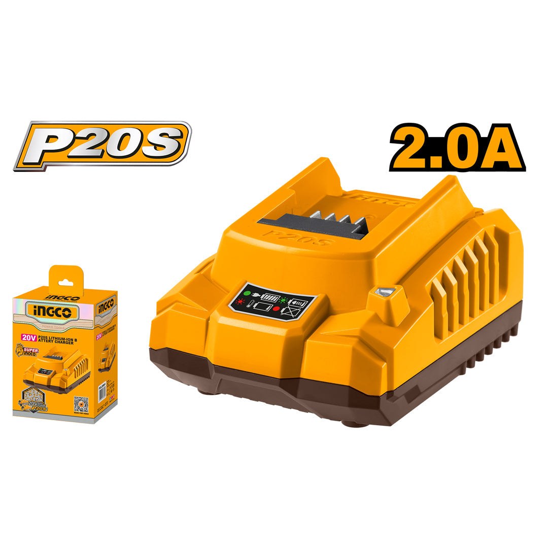 Chargeur de Batterie 20V - INGCO FCLI2001