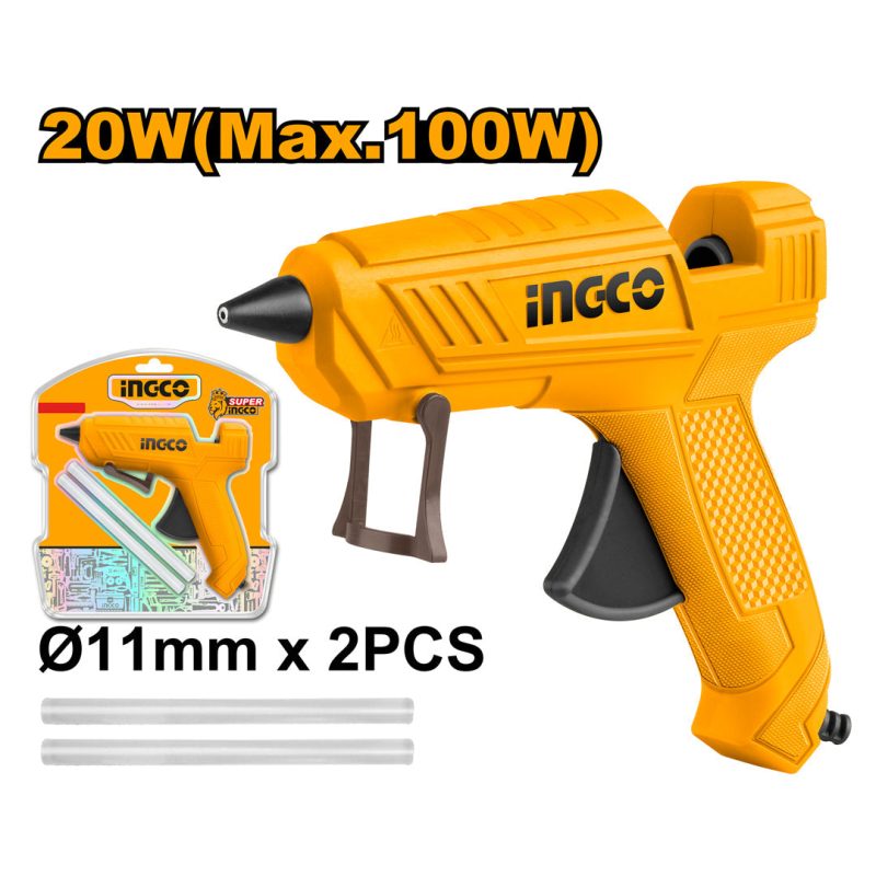 Pistolet a Colle 13-18g / min 11.2mm 100W - INGCO GG148