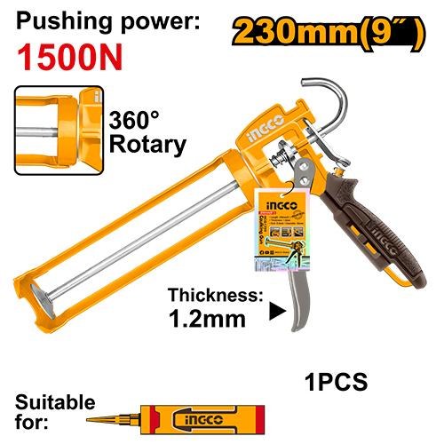 Pistolet a Cartouche Pro - INGCO HCG1709