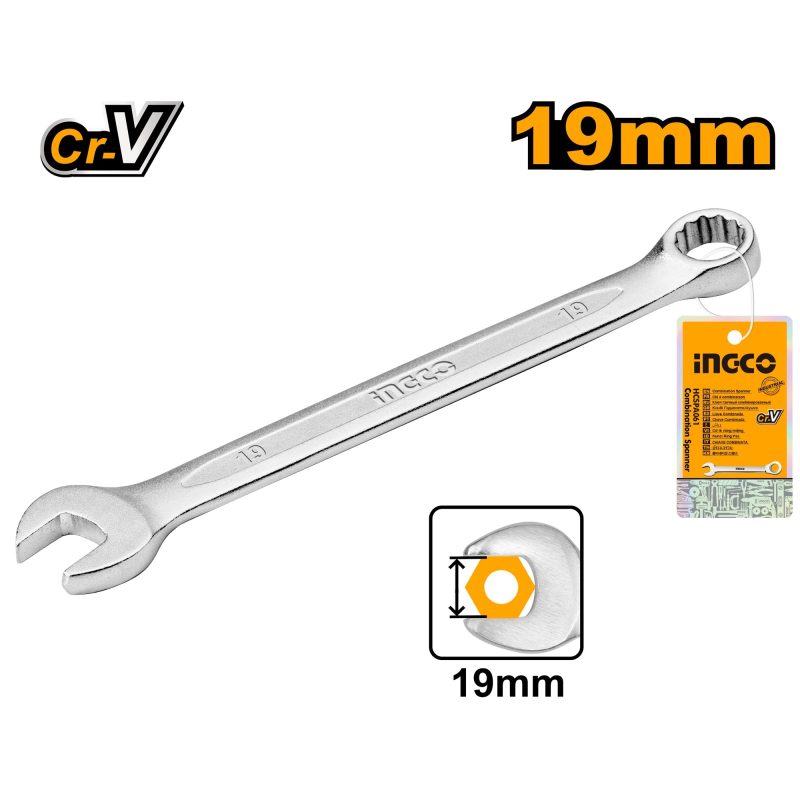 Clé Mixte 19MM - INGCO HCSPA191