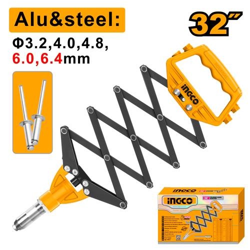 Pince a Rivet Accordeon 3.2mm,4mm,4.8mm - INGCO HFOR321