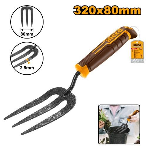 Fourche lr Totale:340mm en Acier de Carbo - INGCO HFTF38