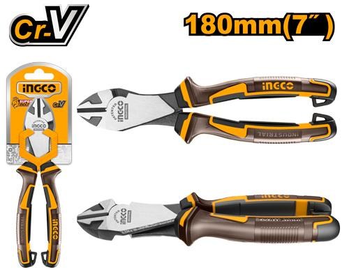 Pince Coupe Diagonale Heavy Duty 180MM - INGCO HHDCP28188