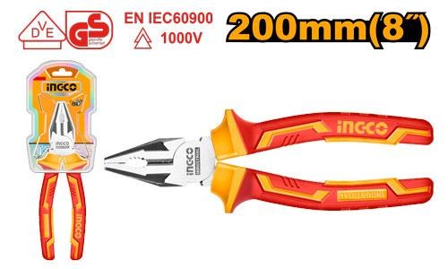 Pince Universelle Isolee 8'''' / 200mm - INGCO HICP28208