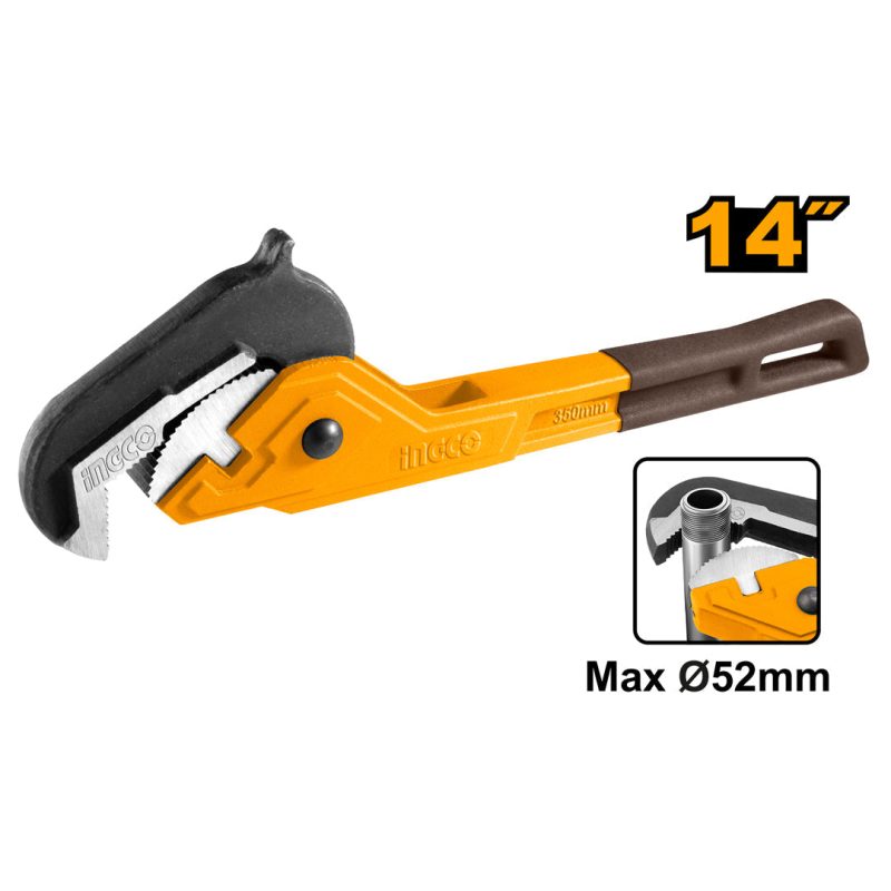 Clé a Cliquet en Acier de Carbone Lr: 350MM - INGCO HPW1414