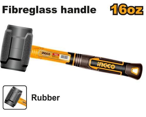 Massette 450G Poignee en Fibre de Verre NR - INGCO HRUH8816