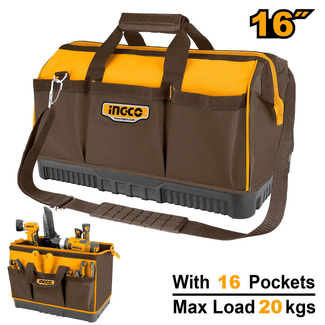 Sac a Outils 16' Base Renforcee NR - INGCO HTBG08