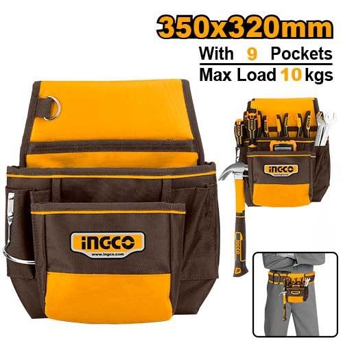 Pochette a Outils 35x32cm NR - INGCO HTBP010128