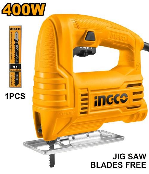 Scie Sauteuse 55MM 400W ss + 1 Lame - INGCO JS400285