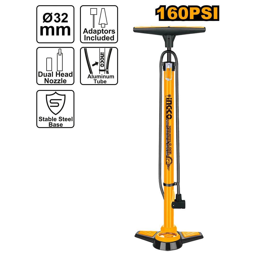Gonfleur Manuel Portable NR - INGCO MPP3201