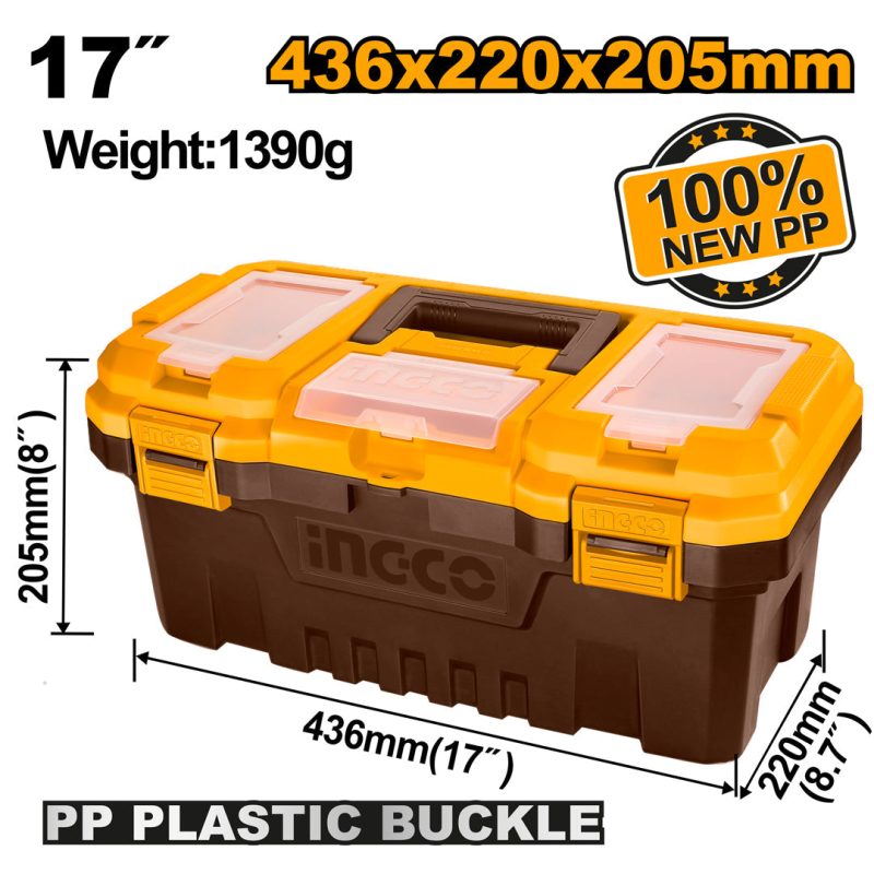 Boite a Outils en Plastique Pvc 17'' - INGCO PBX1701