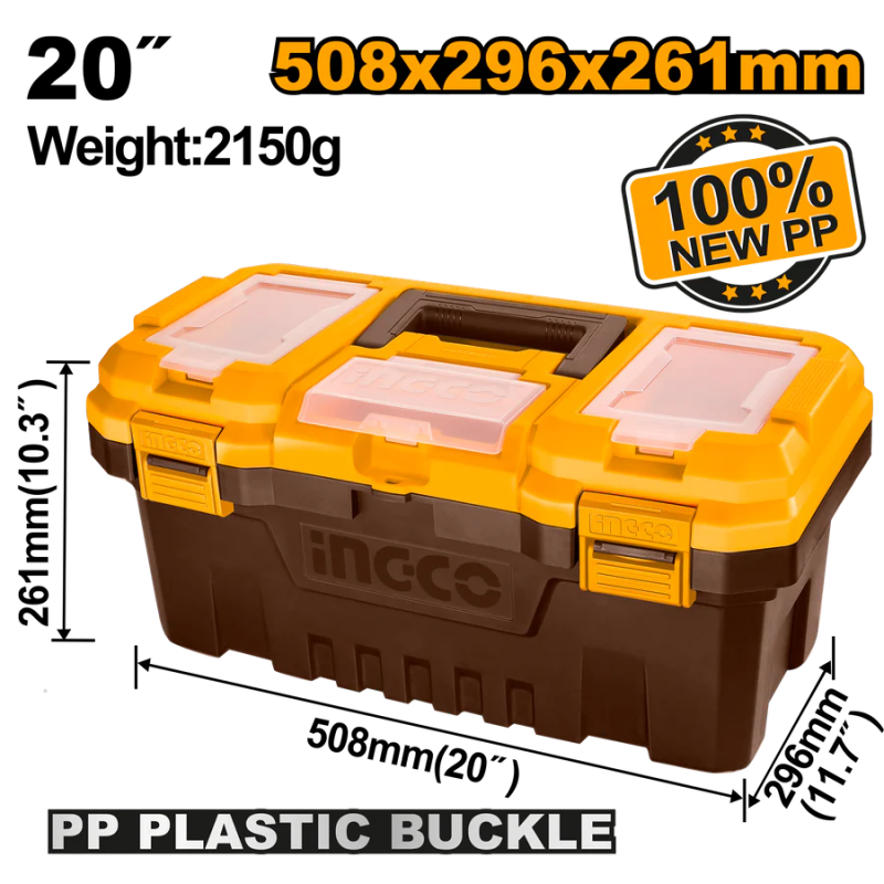 Boite a Outils en Plastique Pvc 20" - INGCO PBX2001