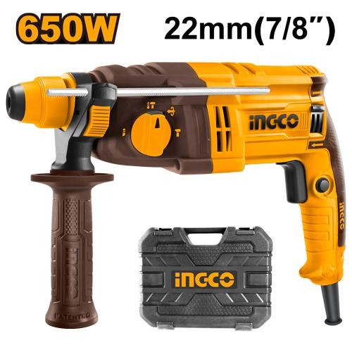 Marteau Perforateur 22MM 650W - INGCO RGH6528