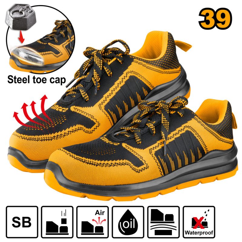 Chaussures de Sécurité Type Basket sb Taille 39 - INGCO SSH81SB.39
