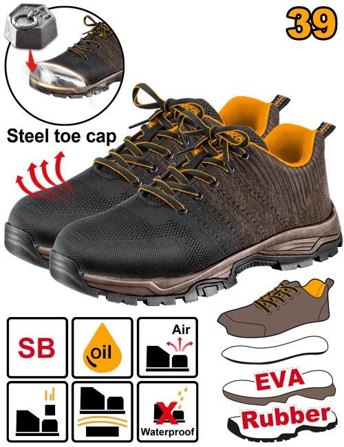 Chaussures de Sécurité sb t 39 - INGCO SSH82SB.39