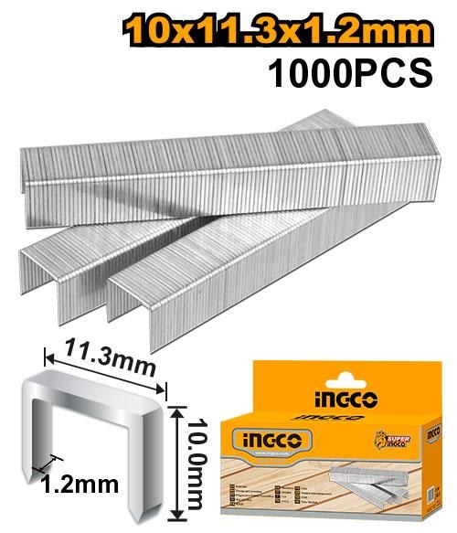 Boite Agrafe 1000PCS 10mm*1.2mm pour HSG1405 - INGCO STS0210