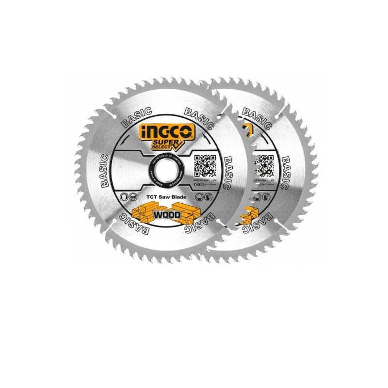 Jeu 2 Lame de Scie Tct 235MM pour Scie Circulaire - INGCO TSB1235252