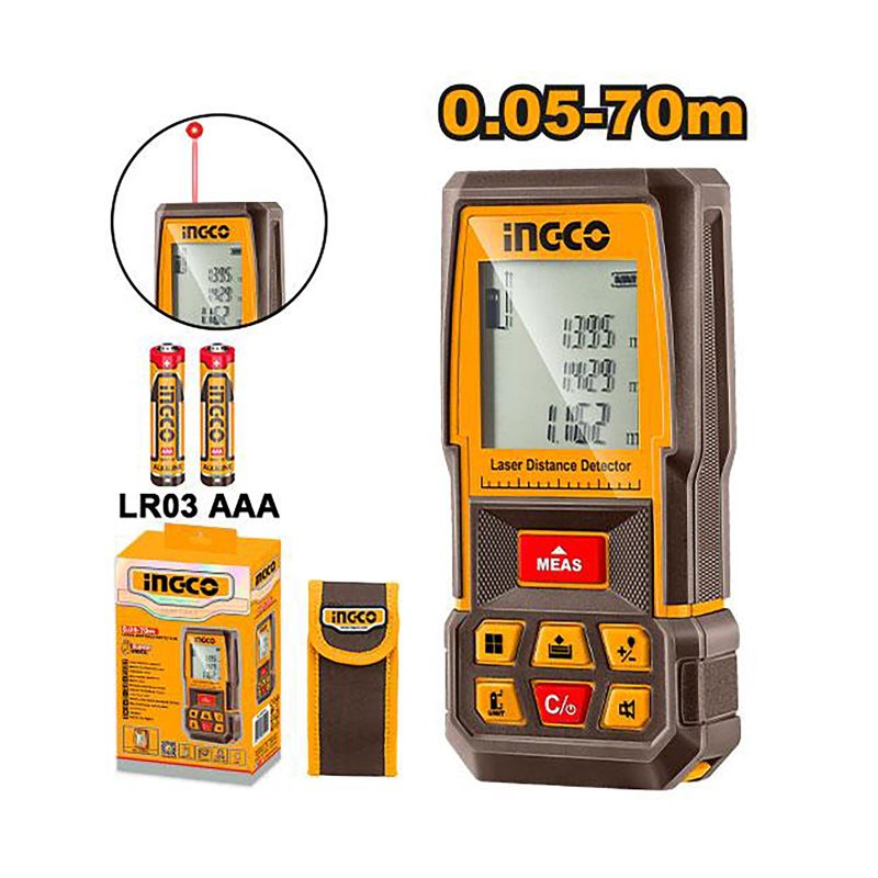 Telemetre Laser 70M - INGCO HLDD0708