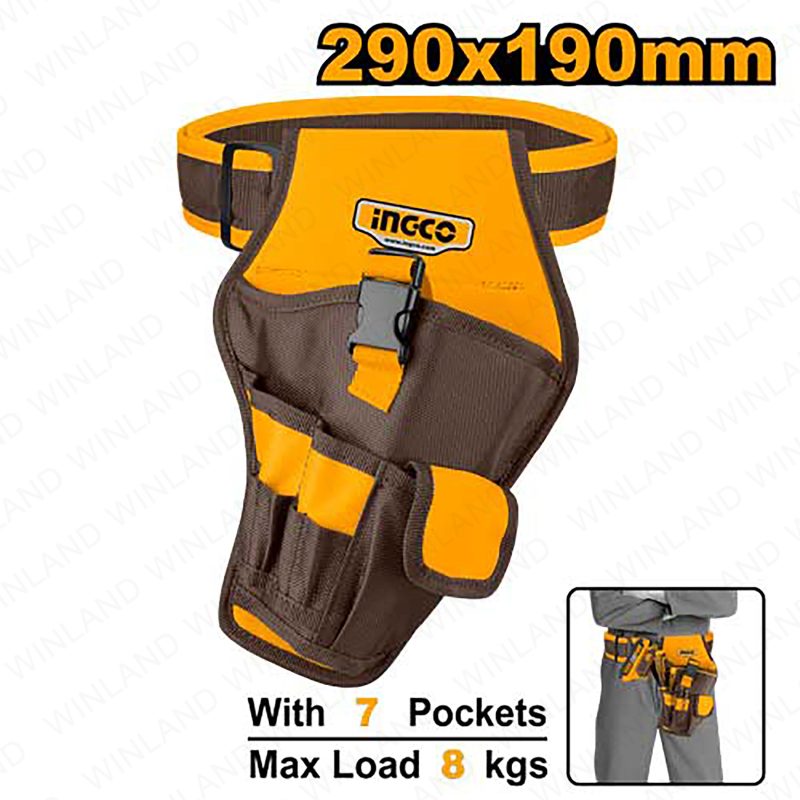 Pochette pour Outils avec Ceinture 290x190mm NR - INGCO HTBP030128