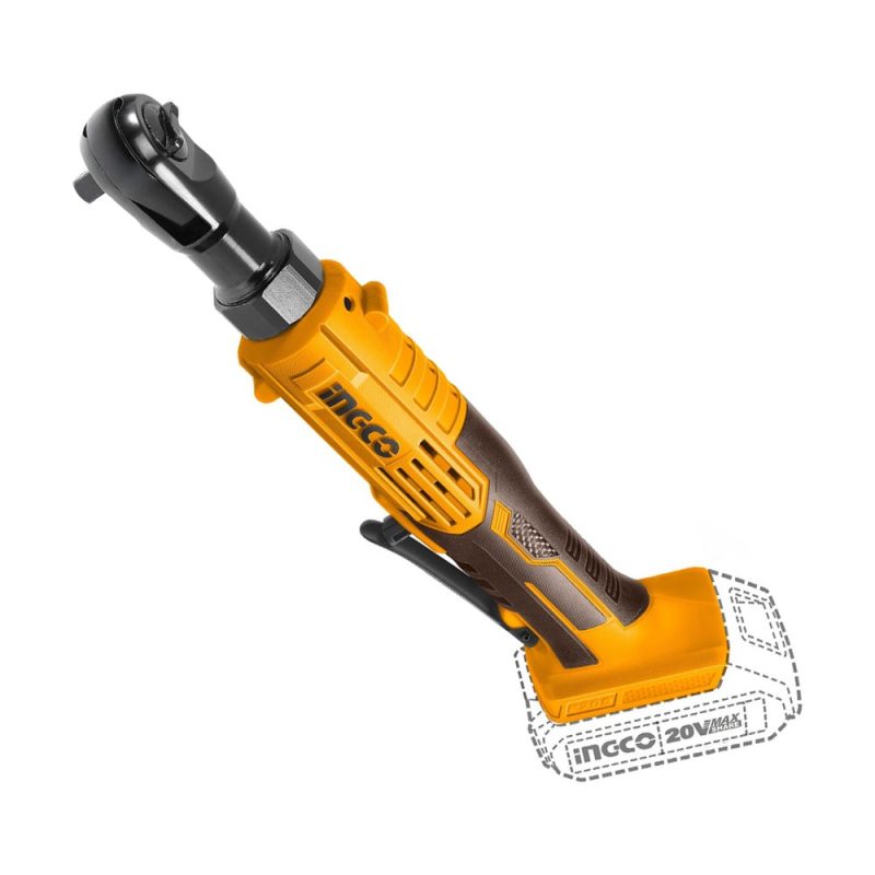 INGCO CDRLI20601 – Clé à cliquet sans fil 20V 65 Nm – carré 3/8"
