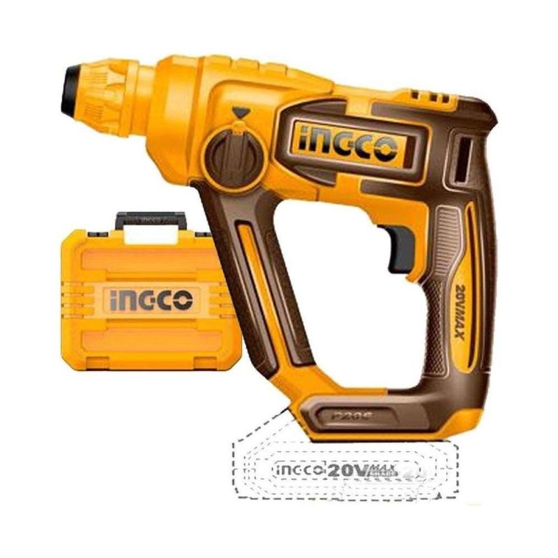 INGCO CRHLI20168 – Perforateur sans fil 20V SDS-Plus 1,5 J